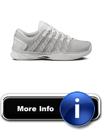 RealWorld KSwiss Mens Hypercourt Tennis Shoes Gray/ White